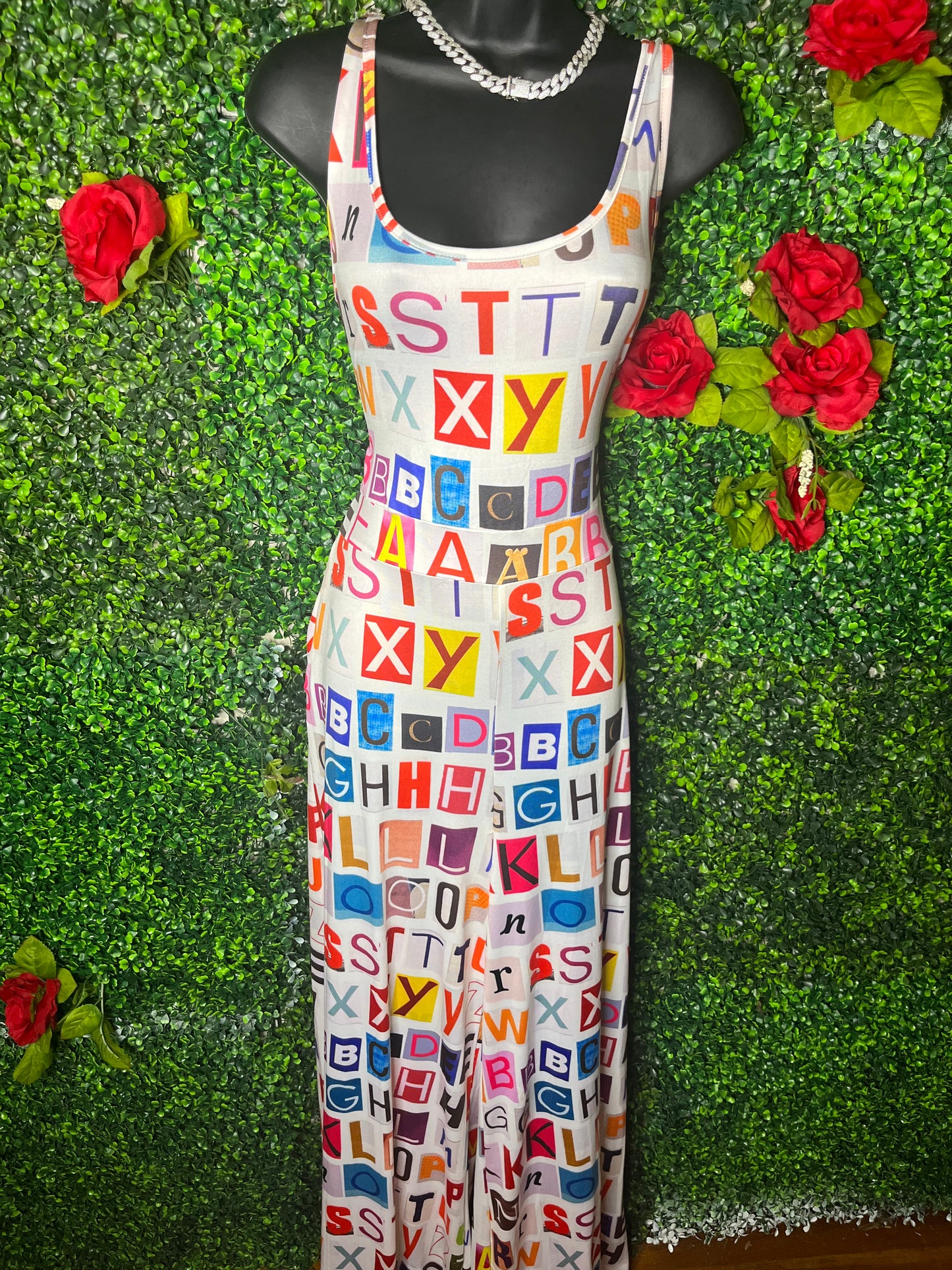 Alphabet Jumpsuit