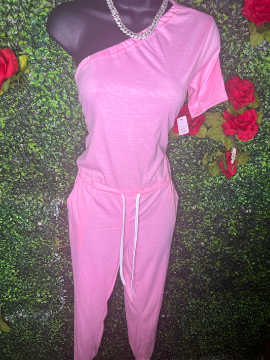 Pink Jumpsuit