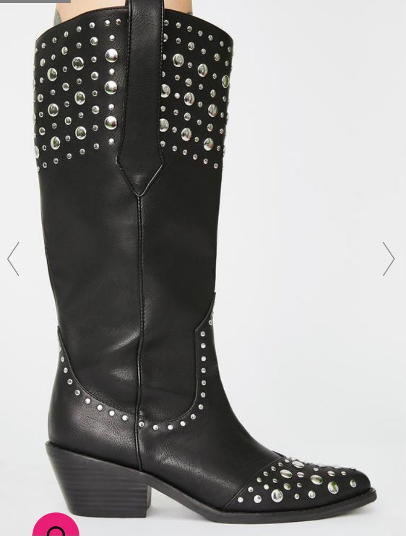 Studded Boots