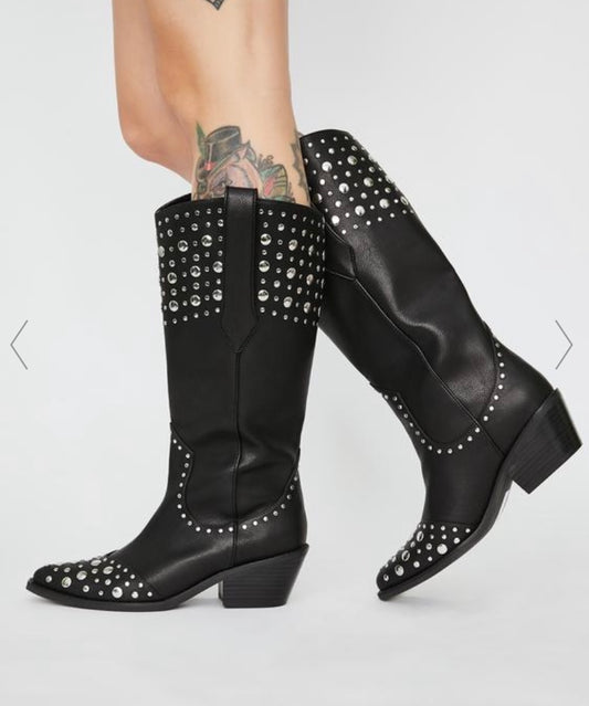 Studded Boots