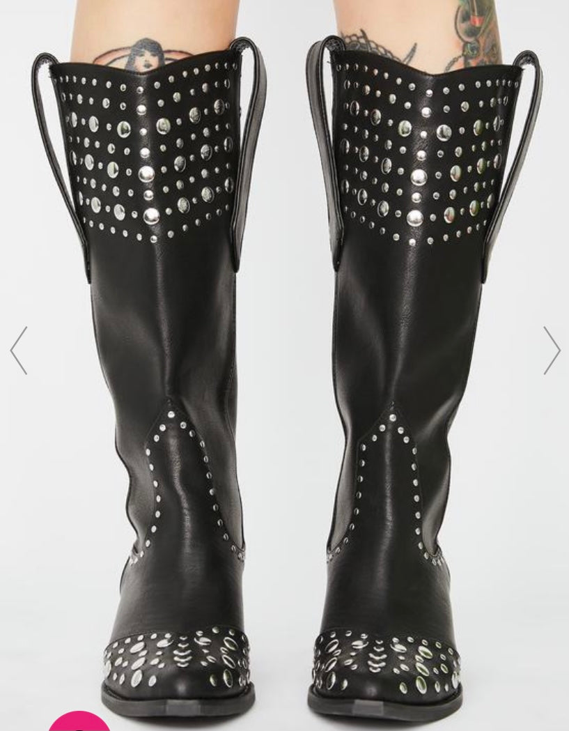 Studded Boots